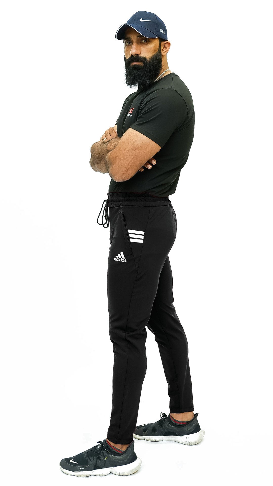 APEXAL ADI STYLISH BLACK TROUSER BOTTOM