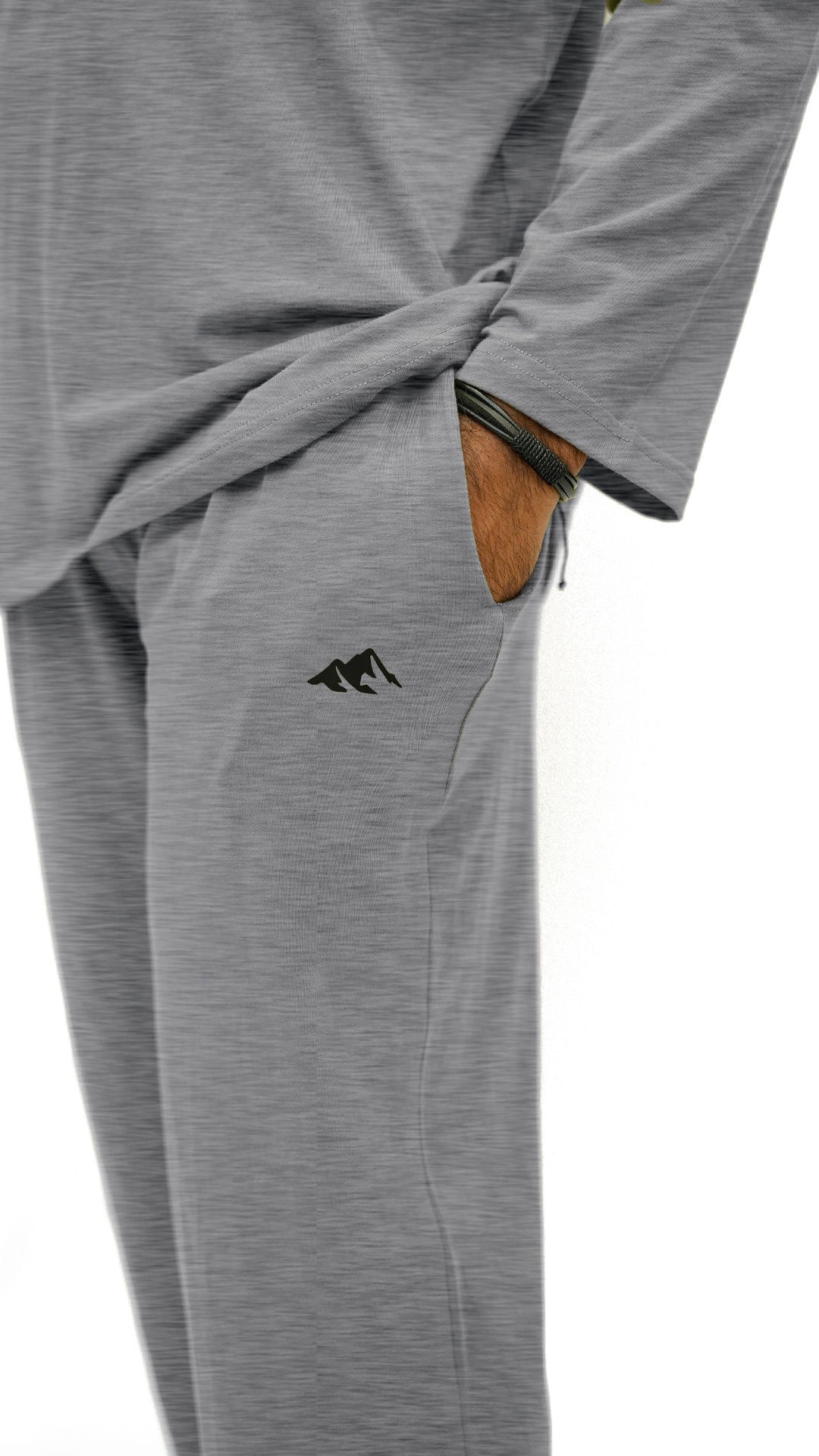 APEXAL RELAXED FIT GRAY CASUAL SET - SIGNATURE