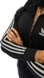 APEXAL ADI PREMIUM BLACK ZIPPER TRACKSUIT