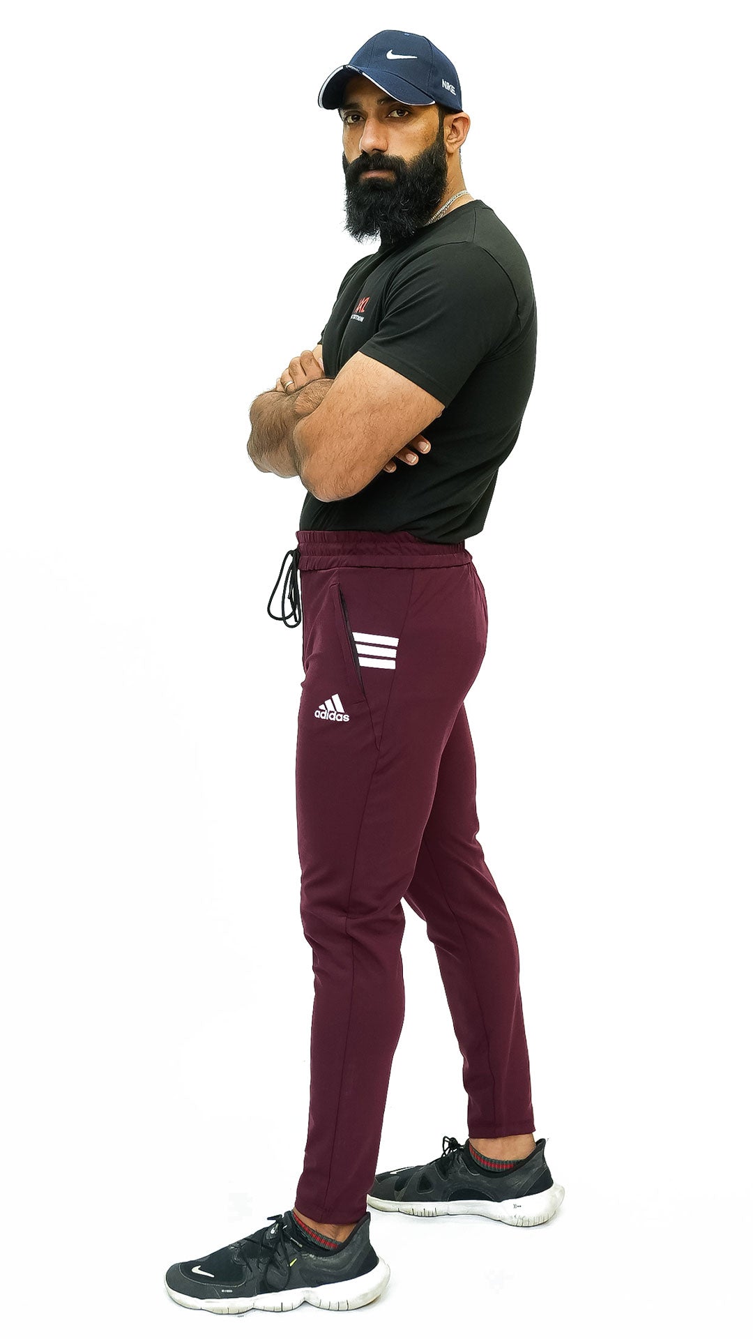 APEXAL ADI STYLISH MAROON TROUSER BOTTOM