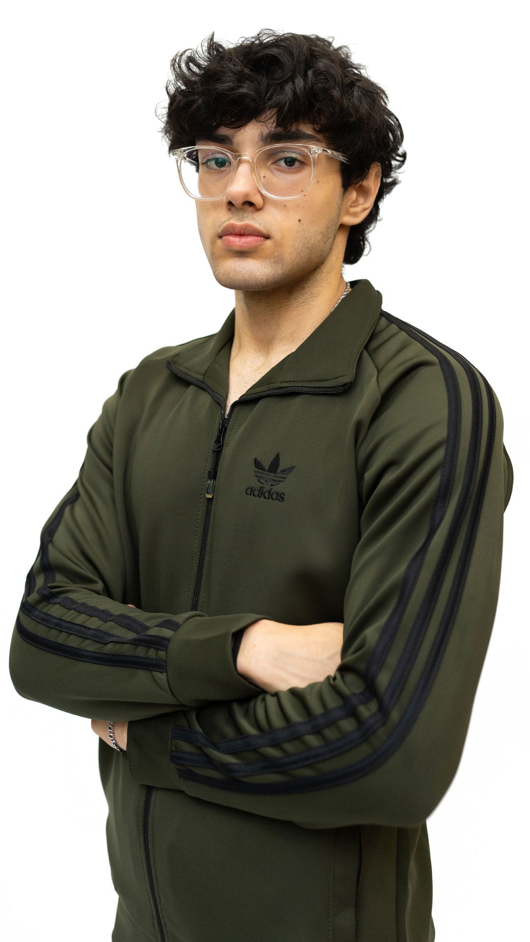 APEXAL ADI PREMIUM GREEN ZIPPER TRACKSUIT