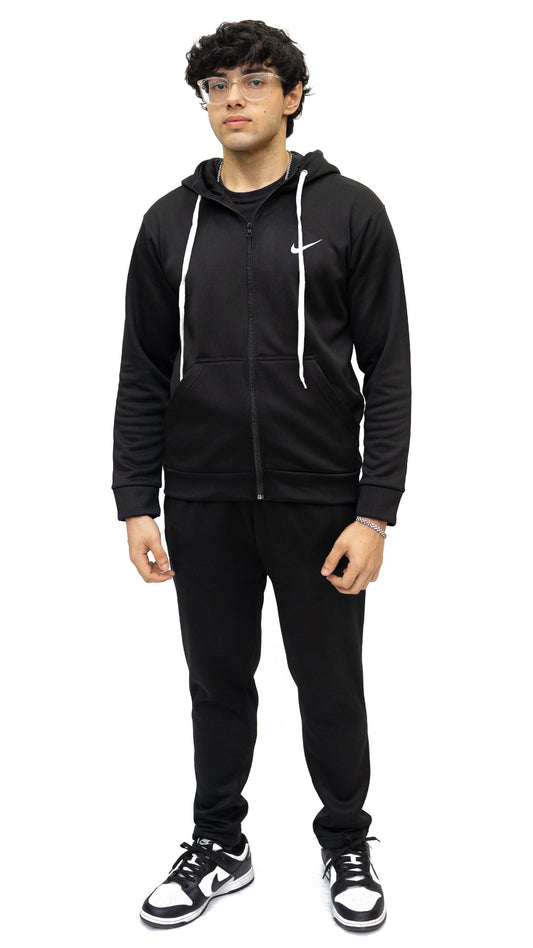 APEXAL NIK PREMIUM BLACK HOODED TRACKSUIT