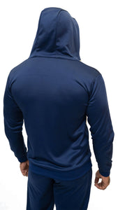 APEXAL NIK PREMIUM NAVY HOODED TRACKSUIT