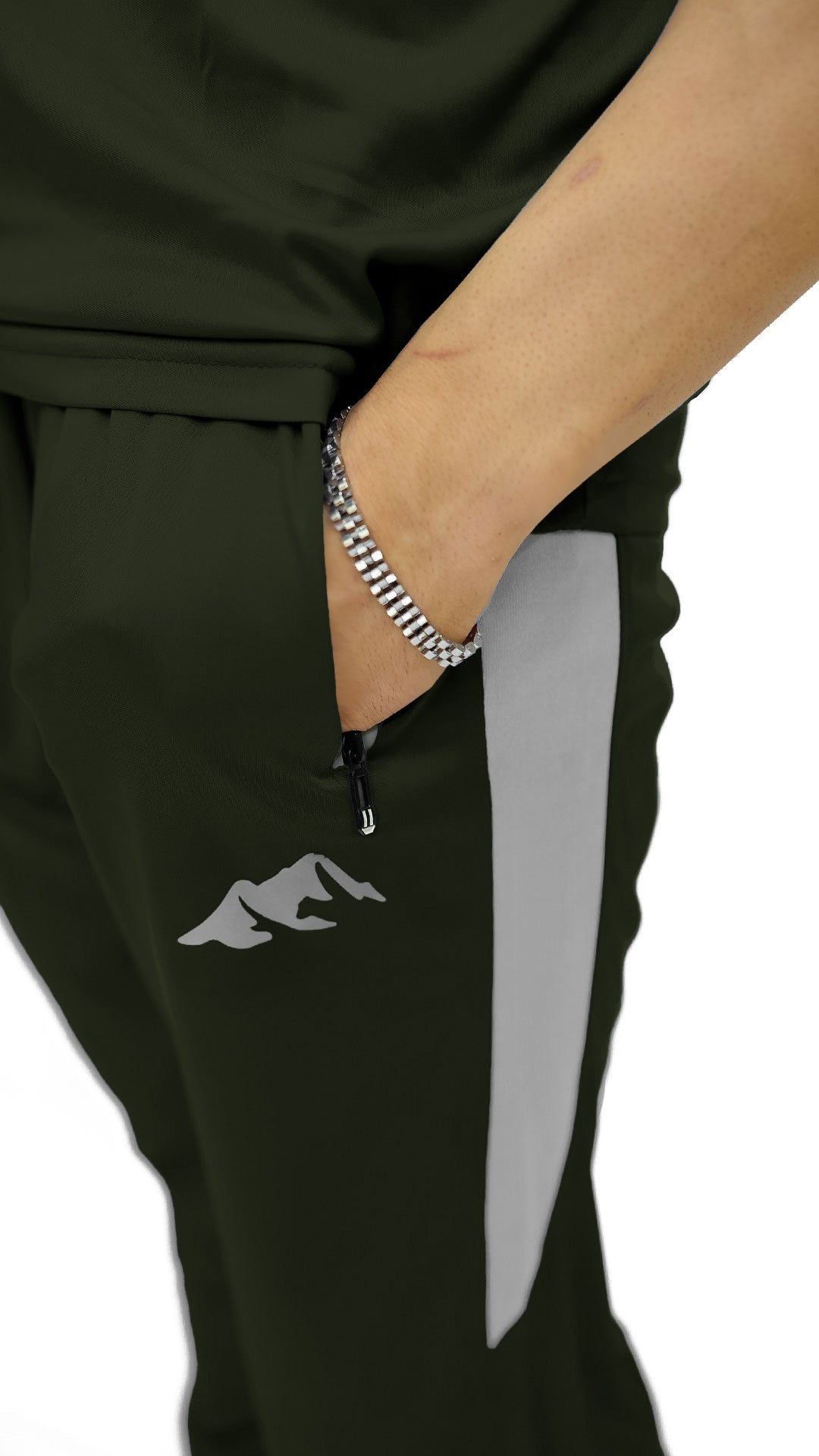 APEXAL PREMIUM GREEN DRI-FIT TRACKSUIT