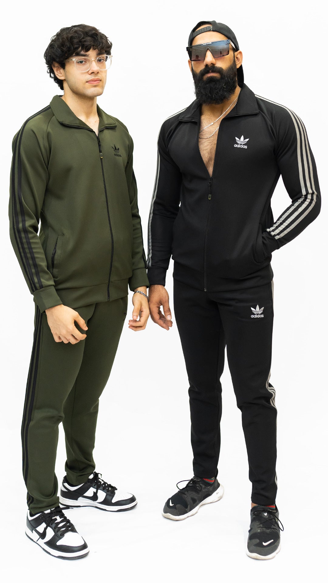 APEXAL ADI PREMIUM BLACK ZIPPER TRACKSUIT